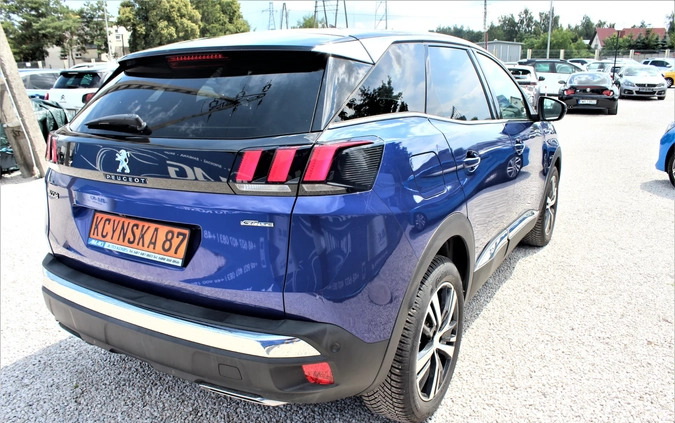 Peugeot 3008 cena 87500 przebieg: 83000, rok produkcji 2018 z Gostyń małe 466